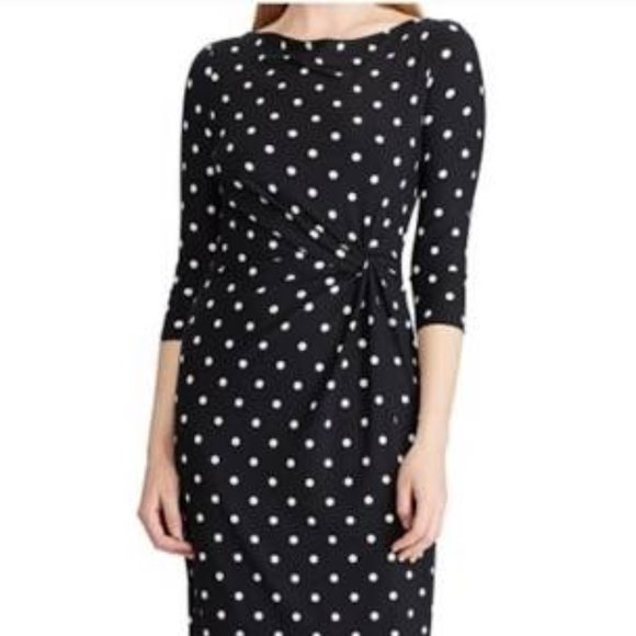 Lauren Ralph Lauren Dresses & Skirts - LAUREN BY RALPH LAUREN Plus Size Polka Dot Dress